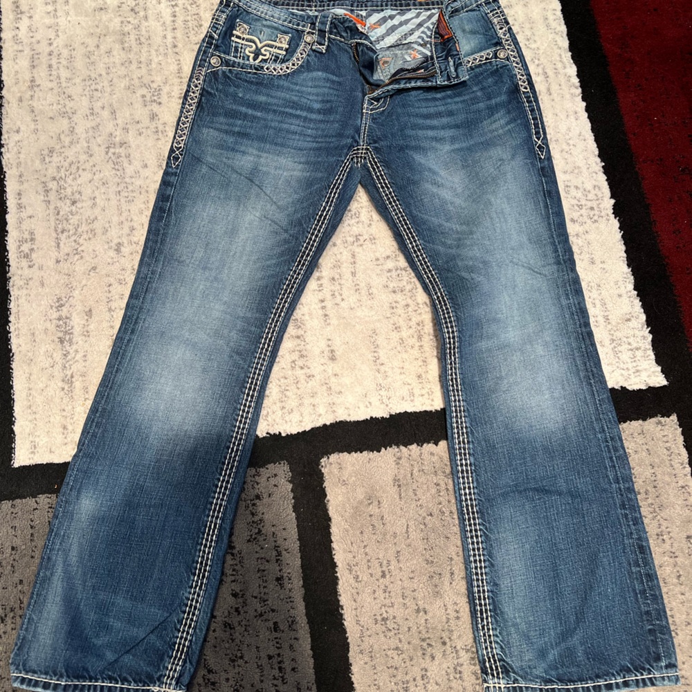 Rock Revival Byron Boot Mens Jeans